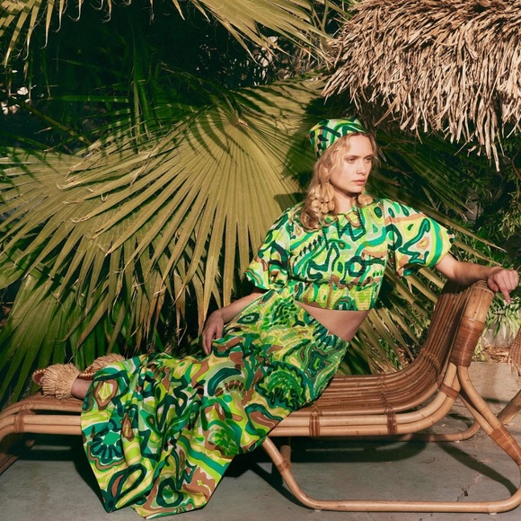 SIMONMILLER | VIDA POPLIN TOP - Picture 4 of 5